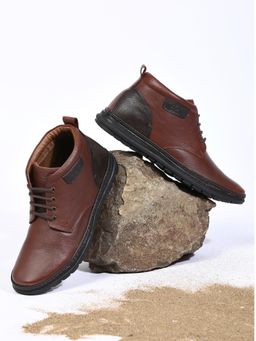 BUCKAROO - Cornelio Genuine Leather Casual Boots for Mens