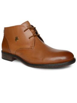 BUCKAROO - READY Genuine Leather Tan Casual Boots