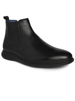 BUCKAROO - DGARDO Crust Leather Black Chelsea Boots
