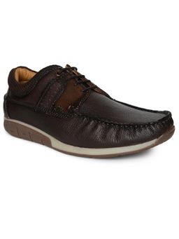 BUCKAROO - CLAVANCE Genuine Leather Brown Casual Shoes