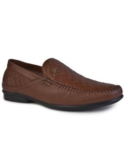 BUCKAROO - Arther Leather Tan Casual Loafers