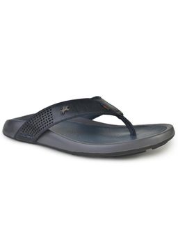 BUCKAROO - Maclay Tumbled Oily Leather Navy Casual Sandals