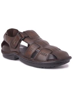 BUCKAROO - Safari New Genuine Leather Brown Casual Sandals
