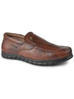 BUCKAROO - Salt New Leather Tan Loafers for Men