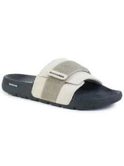 BUCKAROO - TIWI Premium Vegan Synthetic Off White Casual Sliders Off White