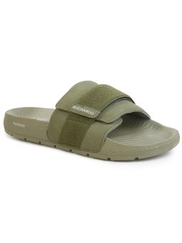 BUCKAROO - TIWI Premium Vegan Synthetic Olive Casual Sliders Olive