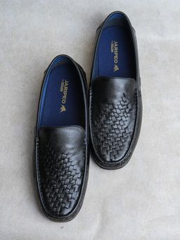 Jaripeo by BUCKAROO - Hamel Vegan Leather Black Men Loafers