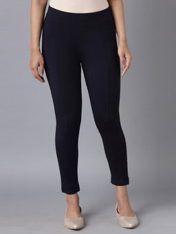 Elleven - Eleven Navy Straight Yoga Leggings