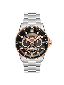 Earnshaw - Duncan Grand Automatic Black Round Dial Mens Watch - ES-8174-66