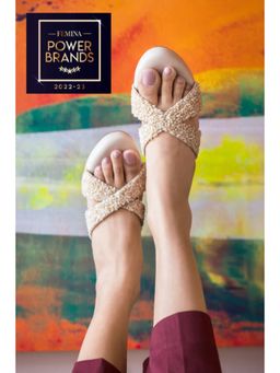 CHERE - Embellished Slip-On Wedges