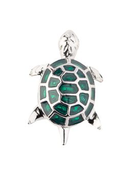 The Tie Hub - Green Turtle Lapel Pin