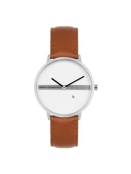 French Connection - White Dial Analog Watch for Men - FCM0001B
