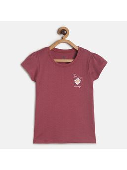 MINI KLUB - Kids Girls Red Knit Top