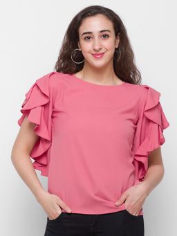 Globus - Pink Solid Top