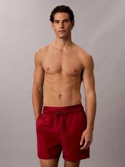 Calvin Klein - Red Solid Mid Rise Boxers