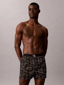 Calvin Klein - Black Logo Mid Rise Boxers