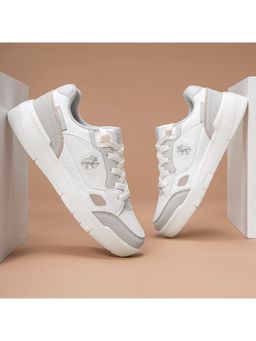 Red Tape - Women Colorblocked Grey & White Lifestyle Sneakers