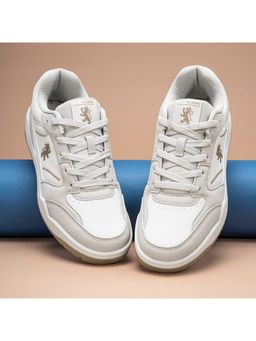 Red Tape - Men Colorblocked Off White & S& Lifestyle Sneakers