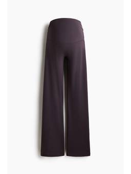 H&M - Women Purple Mama Flared Leggings with Soft move