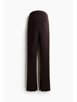 H&M - Women Brown MAMA Ponte di Roma trousers