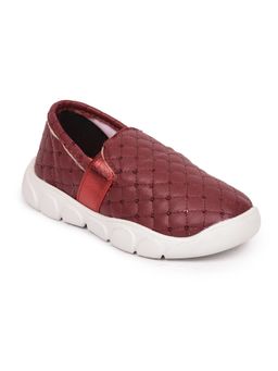 LIBERTY - Lucy & Luke Flynn 31 Kids Non Lacing Casual Shoes Maroon