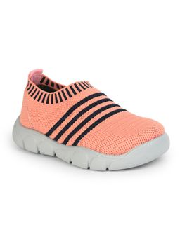 LIBERTY - Lucy & Luke Flynn 37 Kids Non Lacing Casual Shoes Peach