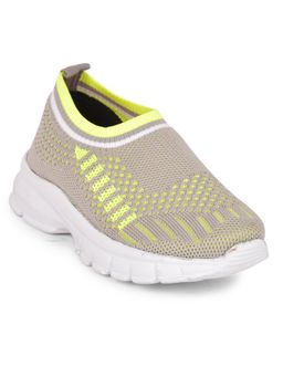 LIBERTY - Leap7x Jeeva 07 Kids Non Lacing Casual Shoes Beige