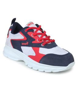LIBERTY - Leap7x Jeeva 24 Kids Sports Lacing Navy Blue