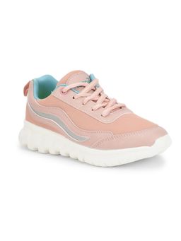 LIBERTY - Leap7x Pablo 1lm Kids Sports Lacing Shoes Peach
