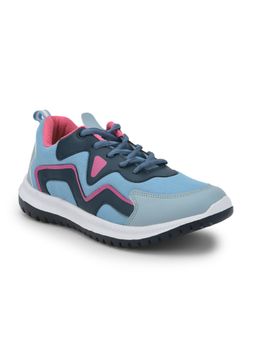 LIBERTY - Lucy & Luke Vigour 1l Kids Casual Lacing Shoes Blue