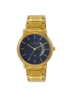 PA Maxima - Attivo Analog Watch for Men in Navy Blue Dial Color