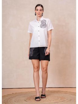 Zolo Label - Black Classic Monochrome Floral Co-Ord Set