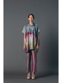 clos - Multi-Colour Print Designed Co-Ord (Set of 2)