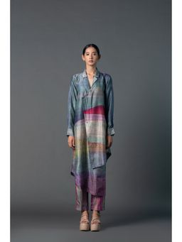 clos - Multi-Colour Indie Vogue Comprises Of An Asymmetric Co-Ord (Set of 2)