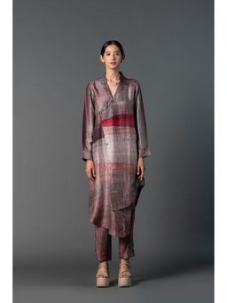 clos - Multi-Colour Indie Vogue Asymmetric Designed Co-Ord (Set of 2)