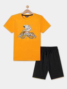 R&B - Boys Graphic Print Relaxed Nightwear Set