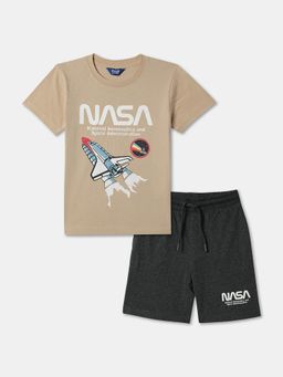 R&B - Brown and Black Boys Sleepwear Set