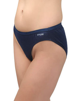 Bodycare - Bikini Style Cotton Briefs In Assorted Colour With Broad Elastic Band (Pack Of 6)
