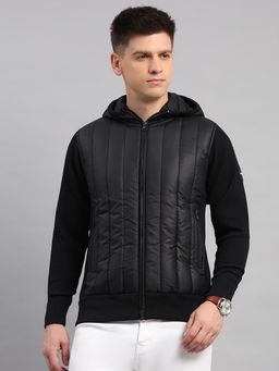 Monte Carlo - Men Black Full Sleeve Jacket