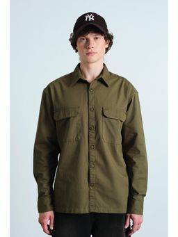 Bonkers Corner - Men Olive Troop Shirt