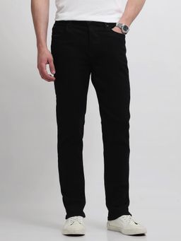 Arrow Newyork - Men Soho Slim Fit Rinsed Black Jeans