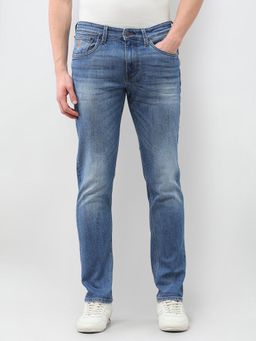 U.S. Polo Assn. Denim Co. - Men Brandon Slim Tapered Fit Blue Jeans
