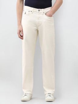 U.S. Polo Assn. Denim Co. - Men Shawn Relaxed Fit White Jeans
