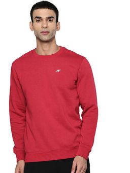 Alcis - Men Casual Maroon Sweatshirts