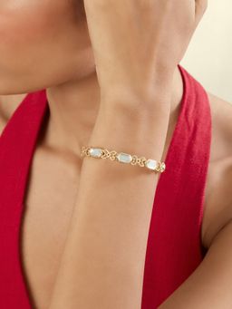 Isharya - White Marfim Bolo Bracelet