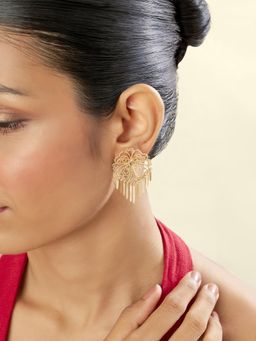 Isharya - Gold Mudejar Statement Earrings