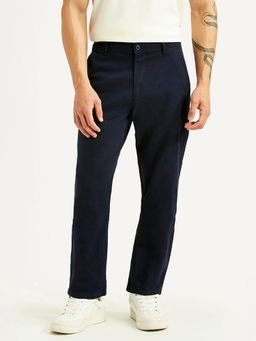 Levi's - Men Navy Blue Relaxed Fit Chinos