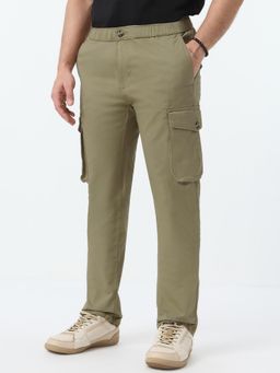 The Souled Store - Sandstone Olive Men Cargo