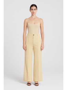 Cider - Textured Stitch Wide Leg Trousers