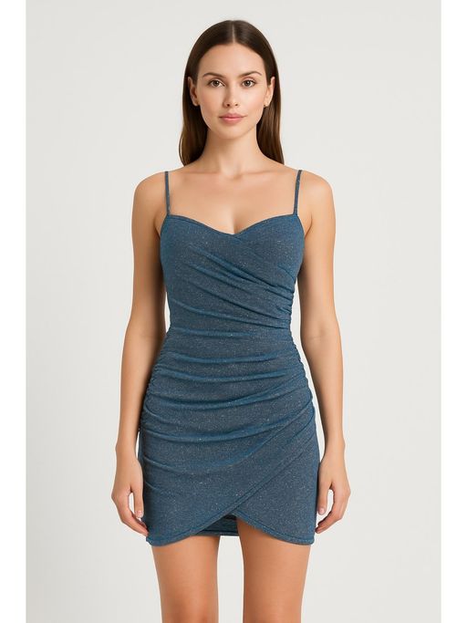 green emerald velvet dress Sweetheart Neck Furcal Lower Hem Sequined Bodycon Dress